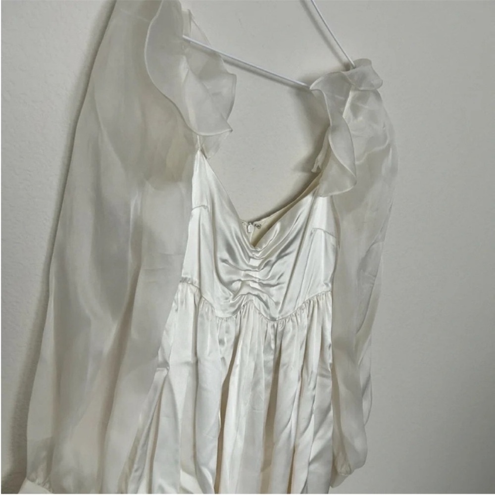 Vanessa Cocchiaro Charlotte Ruffle Mini Dress - Picture 7 of 12